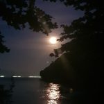 lua cheia deslumbrante