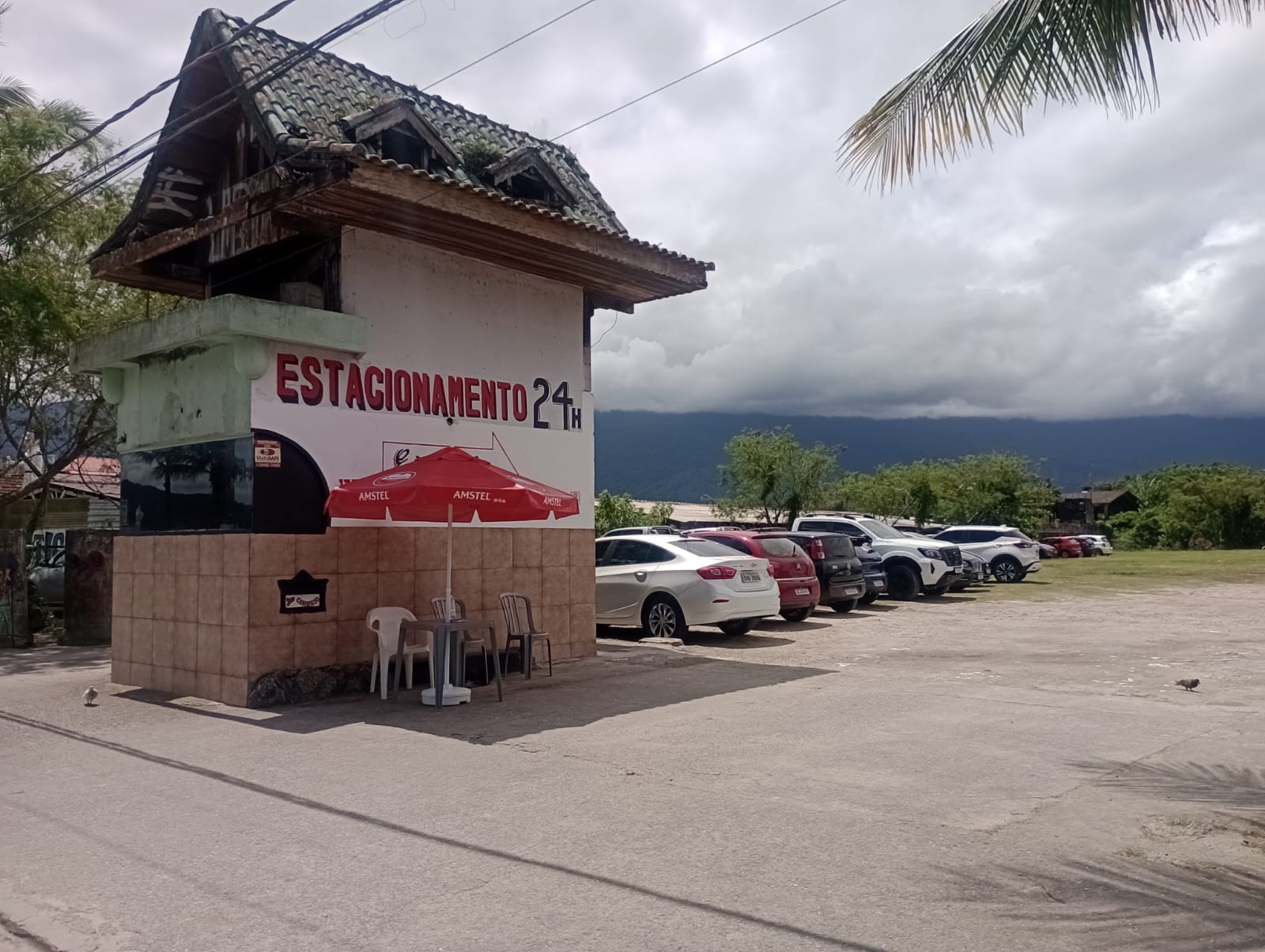 Entrada Estacionamento 24 horas - Prainha Branca